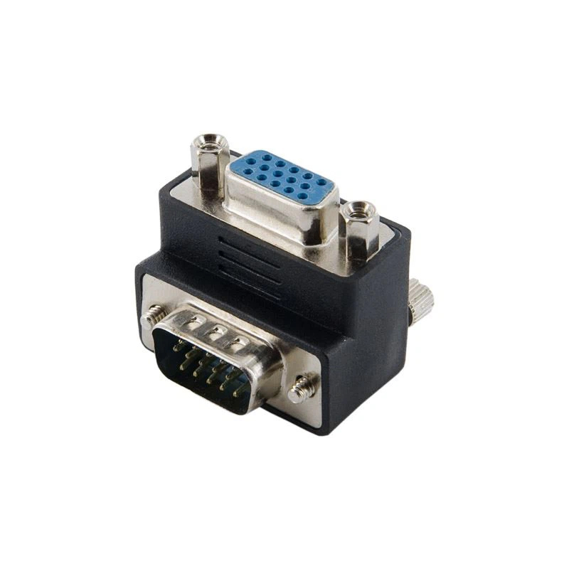 Adaptateur de c&acirc;ble VGA vers VGA &agrave; angle droit